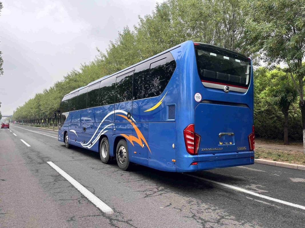 Punho dobro de Seat Leftt do treinador 56 do motor da parte traseira de Decker Bus Sightseeing Yutong ZK6148