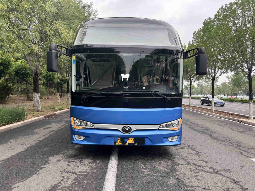 Punho dobro de Seat Leftt do treinador 56 do motor da parte traseira de Decker Bus Sightseeing Yutong ZK6148