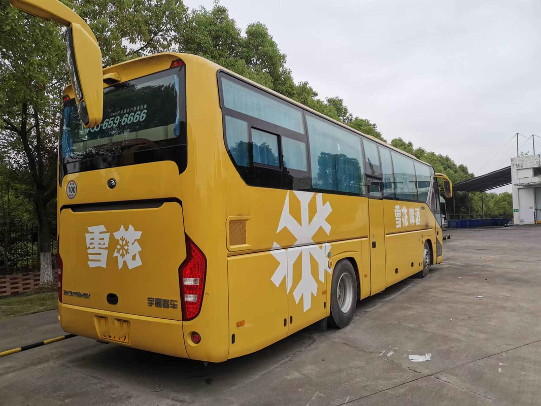 Porta dobro usada Seat luxuosa do motor traseiro de Rhd dos assentos de Buses 46 do treinador do Vip Yutong ZK6119