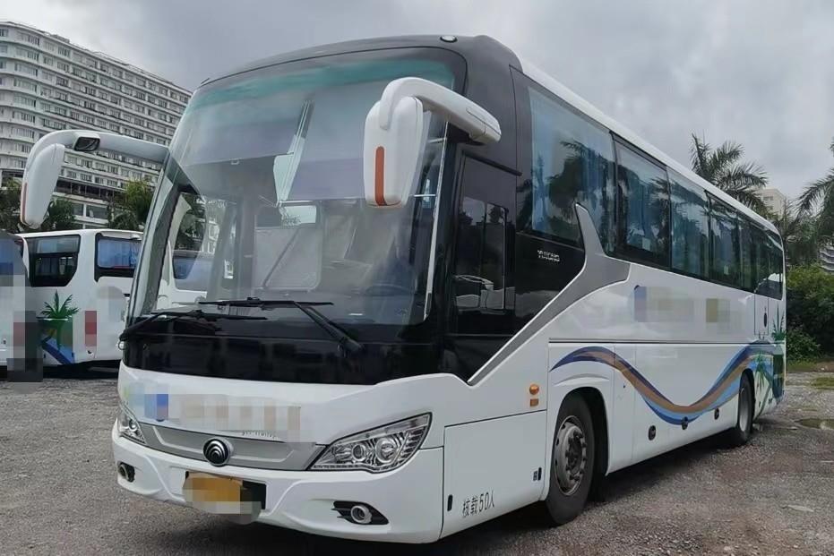 Direção usada assentos de Lhd de 2019 emissões de Weichai Engine Euro V do treinador do ônibus Zk6120 de Yutong do ano 50
