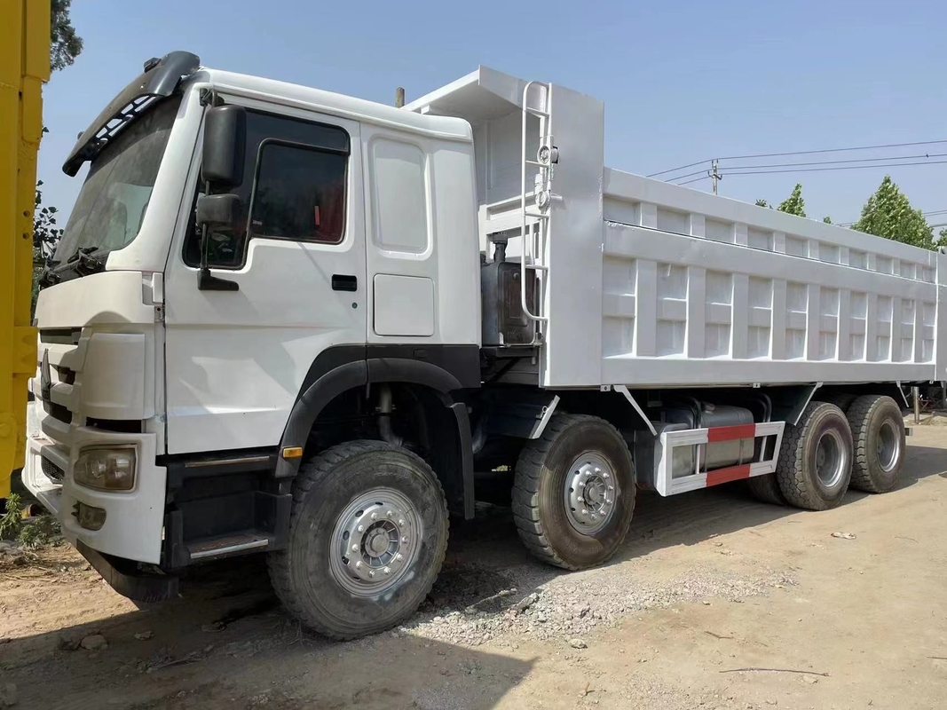 8*4 usou o caminhão basculante que Mitsubishi de 40 toneladas Fuso 12 roda o caminhão de segunda mão com 380HP