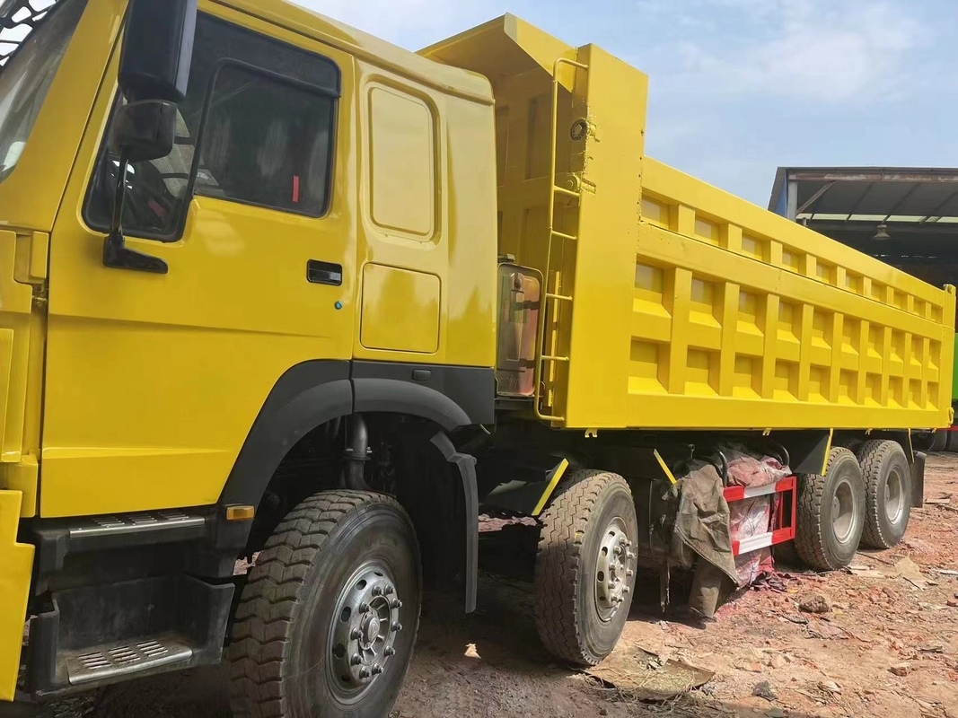 8*4 usou o caminhão basculante que Mitsubishi de 40 toneladas Fuso 12 roda o caminhão de segunda mão com 380HP
