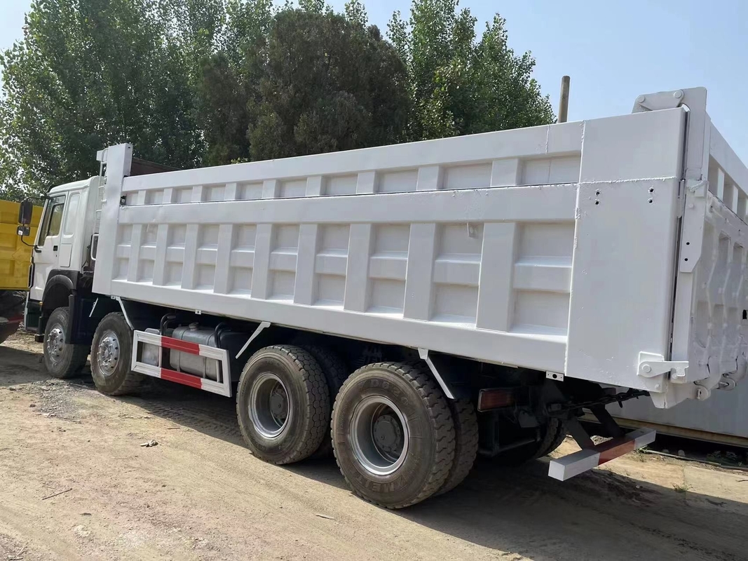 8*4 usou o caminhão basculante que Mitsubishi de 40 toneladas Fuso 12 roda o caminhão de segunda mão com 380HP