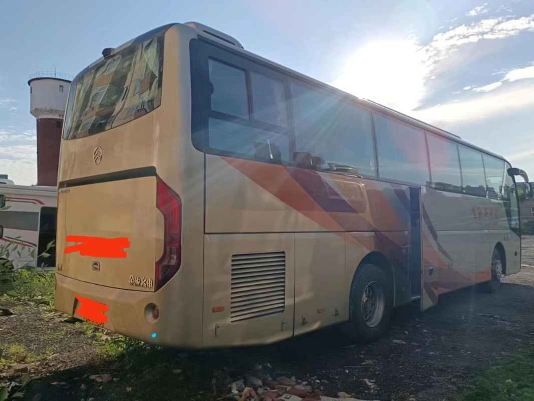 2012 a mão esquerda dourada de Dragon Used Coaster Bus XML6113 LHD que conduz 49 assentos treina