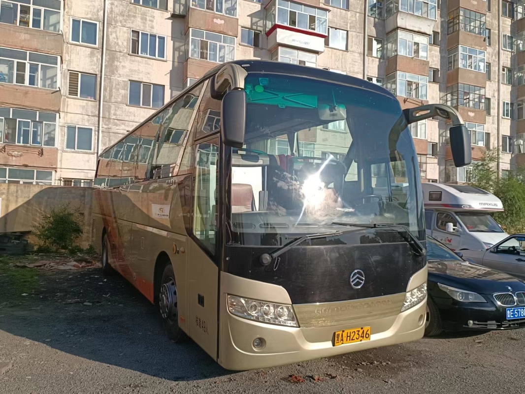2014 treinador dourado usado assentos LHD de Dragon Bus XML6113 do ano 49 nas boas condições