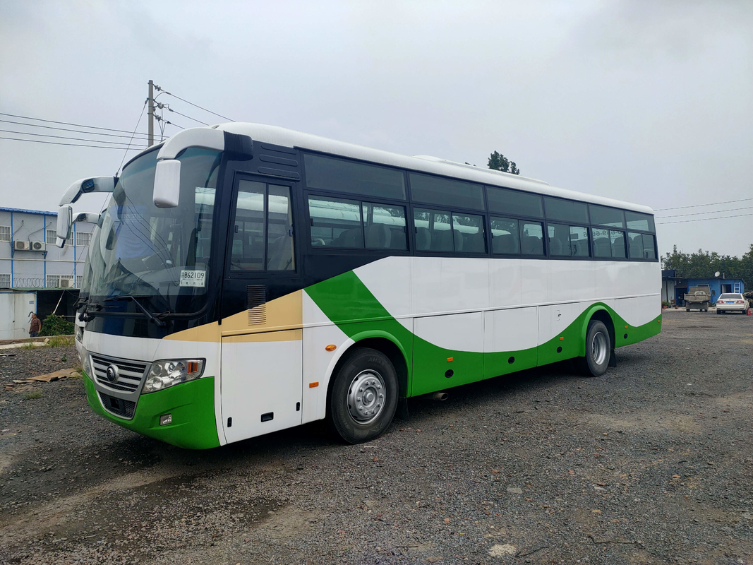 Assentos usados Zk6112d do ônibus 53 do passageiro da suspensão da mola de placa de Yutong Front Engine Bus Lhd /Rhd
