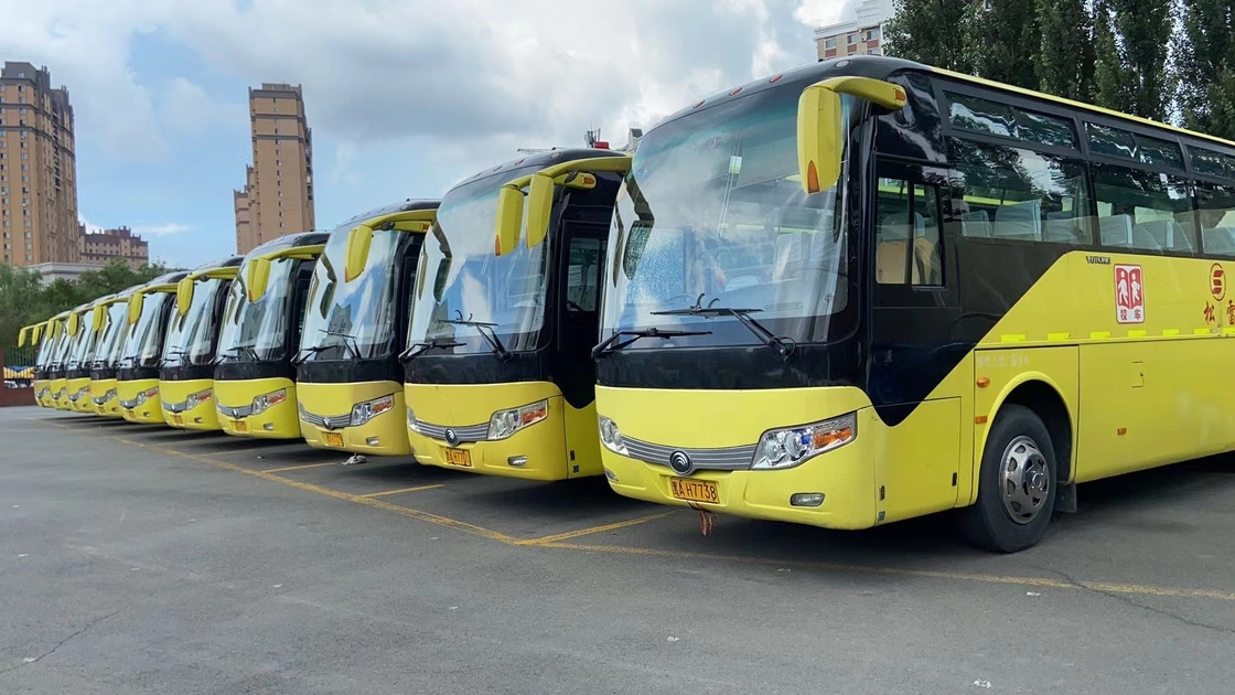 2014 anos 60 Yutong usado assentos transportam ZK6107 com o motor 100km/H de Yuchai que dirige LHD
