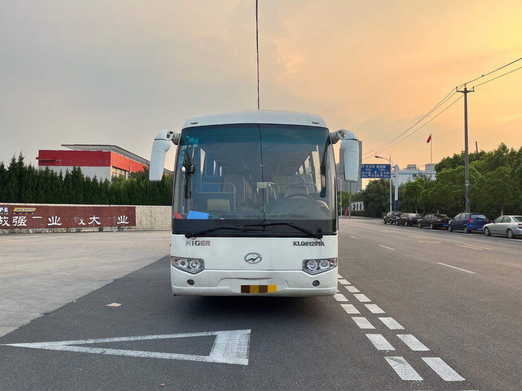 Um tipo mais alto da suspensão do ar usou o motor diesel dobro KLQ6129 de portas Wp.7 de Bus 53 Seater do treinador