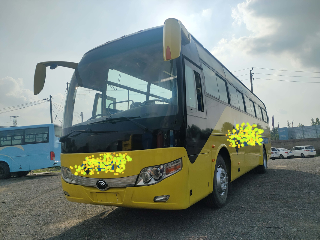 2+3 a disposição 60seats usou Yutong transporta o treinador luxuoso Africa 10 dos ônibus medidores de suspensão ZK6110 do airbag