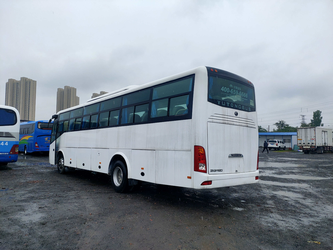 A condução à direita Yutong usou a janela grande 2+2layout 53seats de Silding da cabine da bagagem do ônibus Zk6112d