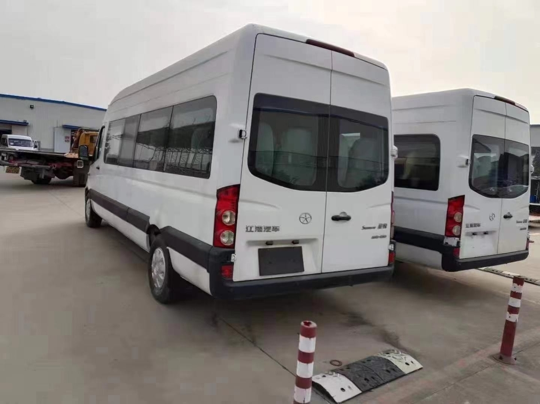 Ônibus da mão de motor diesel segundo de JAC Mini Bus 17seats com o ônibus novo dos assentos da condição do ar