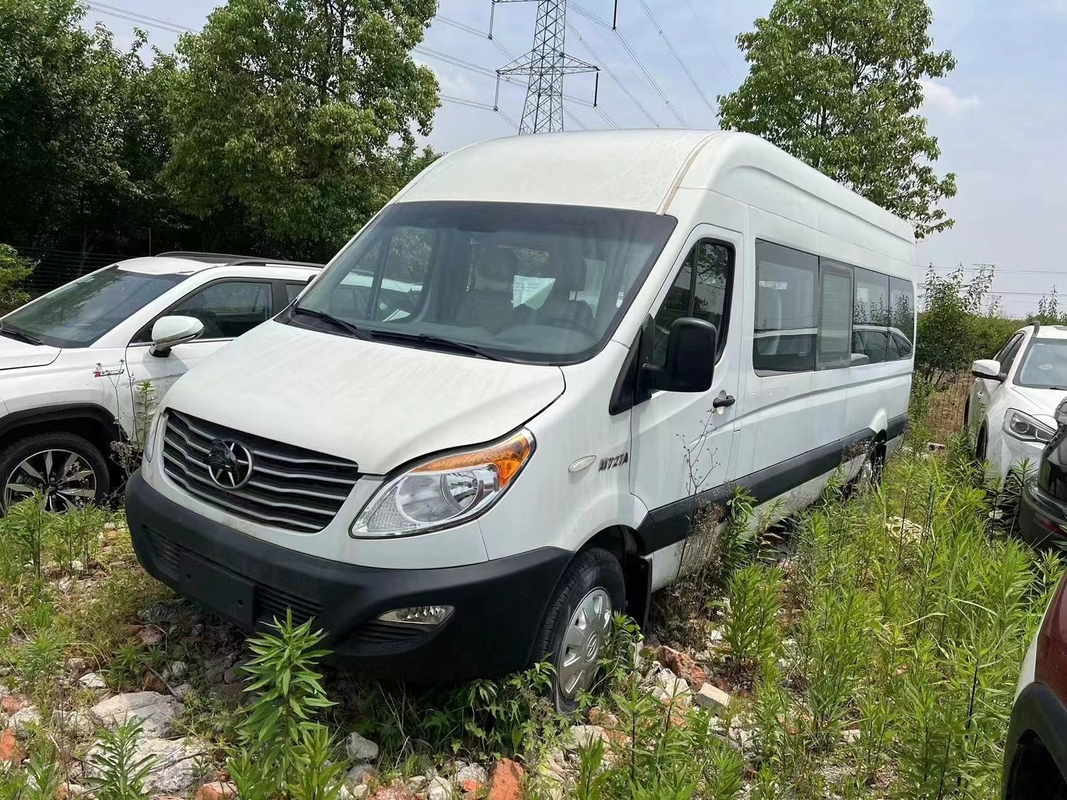 Ônibus da mão de motor diesel segundo de JAC Mini Bus 17seats com o ônibus novo dos assentos da condição do ar