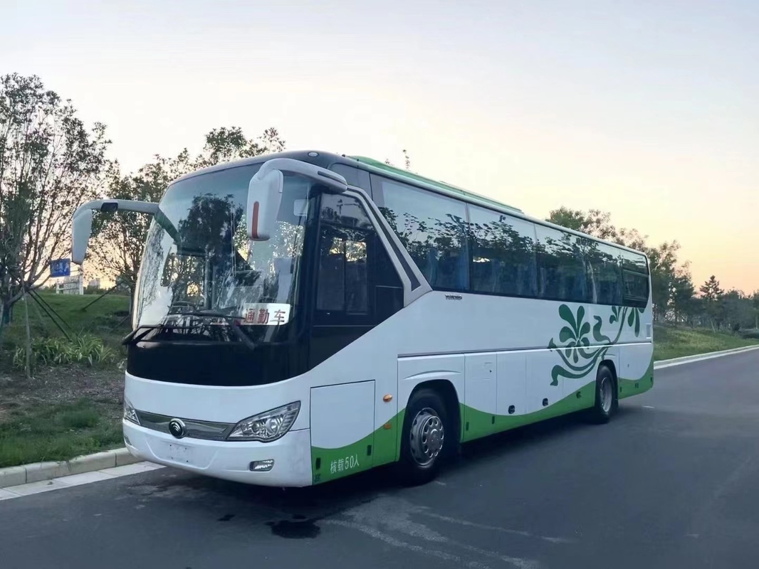 Chegada nova ônibus usado assentos Yutong ZK6119H de 2017 anos 50 com a porta dobro para o ônibus do curso