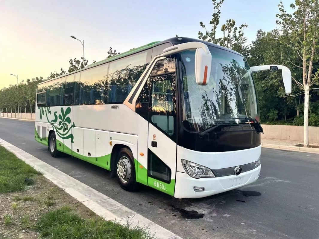 Chegada nova ônibus usado assentos Yutong ZK6119H de 2017 anos 50 com a porta dobro para o ônibus do curso