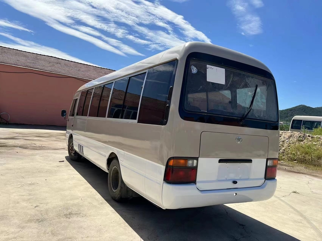 2012 motor diesel usado assentos do ônibus 1Hz da pousa-copos de Toyota do ano 23 com a porta de dobradura nas boas condições