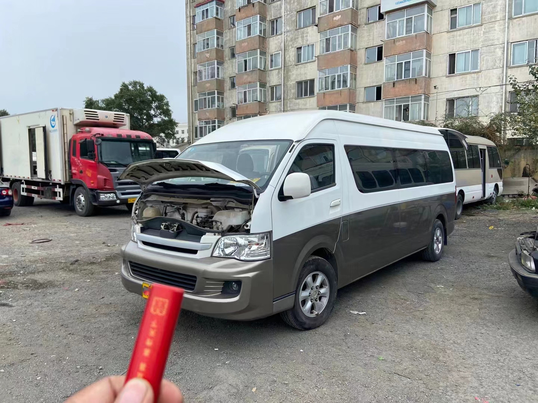 O tipo chinês Hiace 18seats usou a gasolina do motor de Mini Van 3TZ Jinbei 2016 Hiace