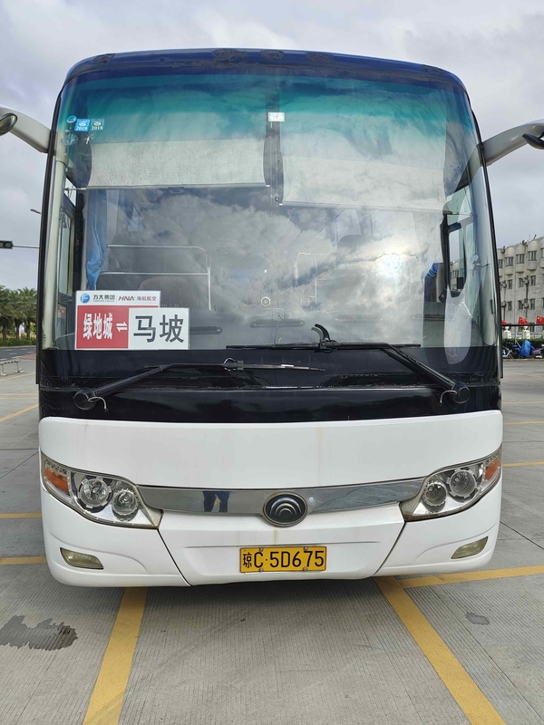 2015 anos 55 Seater usaram a porta dobro de motor diesel do ônibus Zk6122 LHD de Yutong