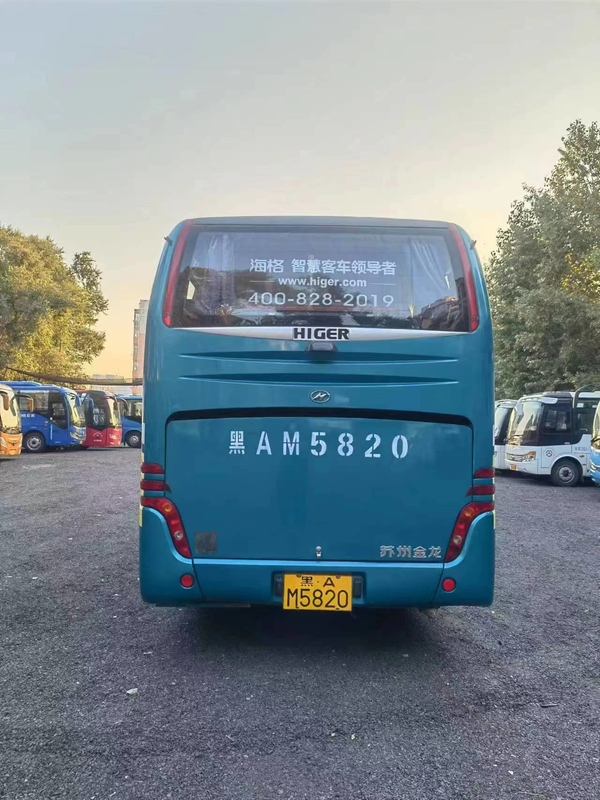 2017 anos 34 KLQ6796 mais alto usado assentos Mini Bus LHD que dirige o motor diesel nenhum acidente