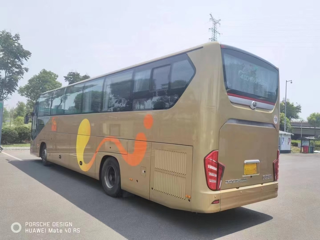 2018 suspensão usada assentos da bolsa a ar de Bus Diesel Engine do treinador do ônibus ZK6128 de Yutong do ano 54