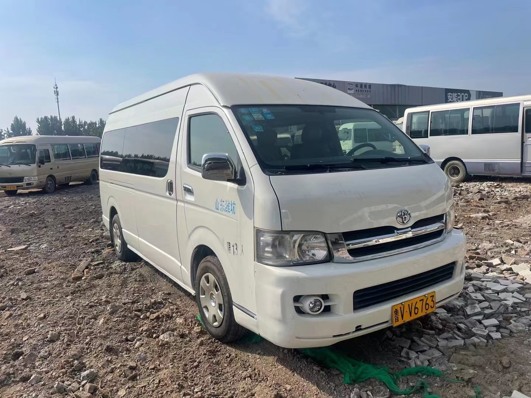 2017 transmissão manual usada de Toyota Hiace Mini Bus With Front Engine do ano 13 assentos