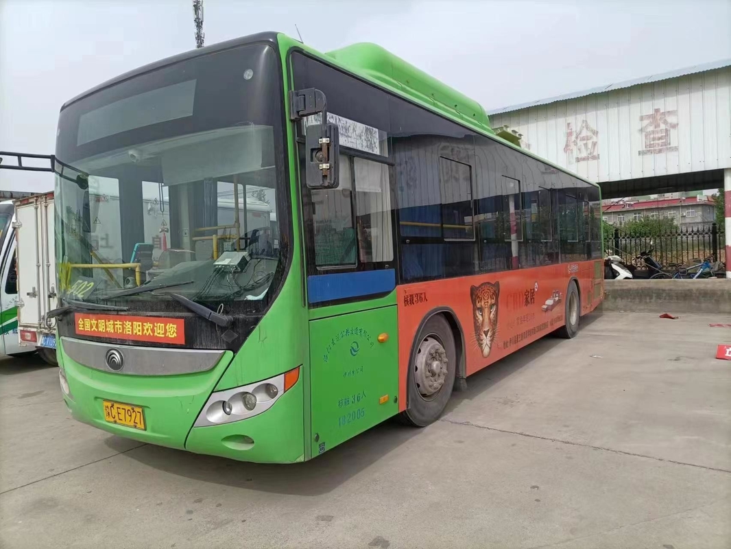 2014 Ano 36 Lugares Usado Yutong City Bus Zk6105 Com GNV Combustível Elétrico Para Transporte Público