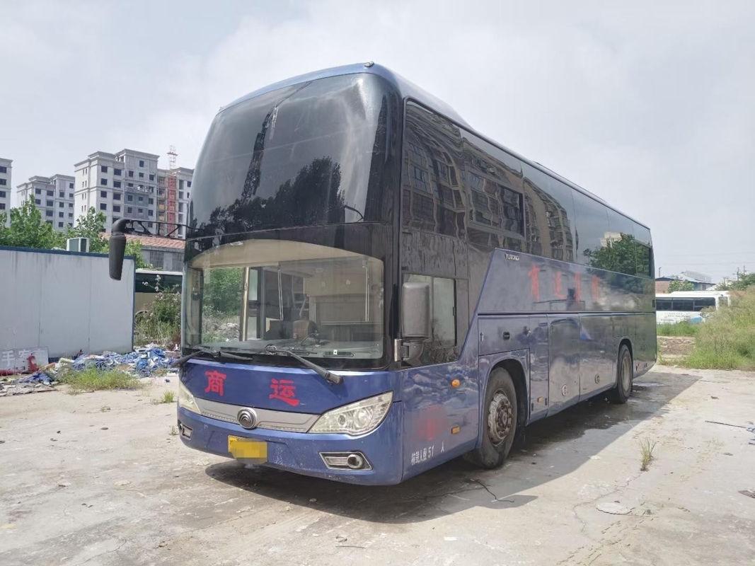Ônibus de longa distância Yutong ZK6118 51 lugares Yuchai 206kw Ônibus de turismo usado de duas portas