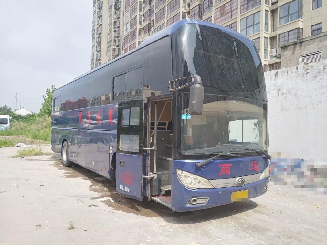 Ônibus de longa distância Yutong ZK6118 51 lugares Yuchai 206kw Ônibus de turismo usado de duas portas