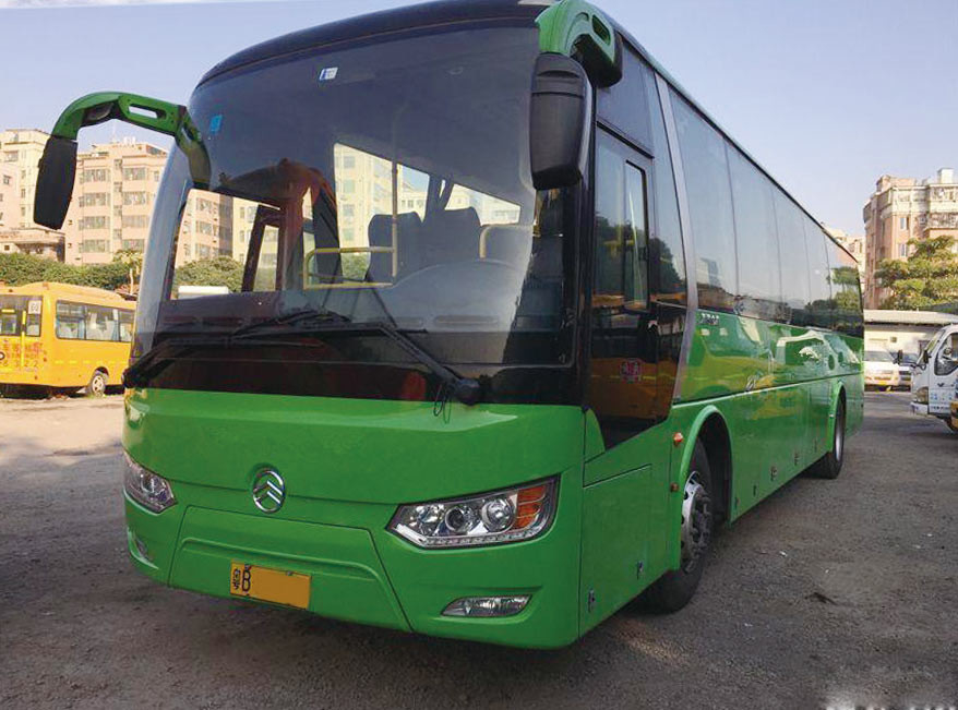Assentos usados cidade do assinante 54 da mão de Bus Kinglong Second do treinador de passageiro de Rhd Lhd 218 quilowatts
