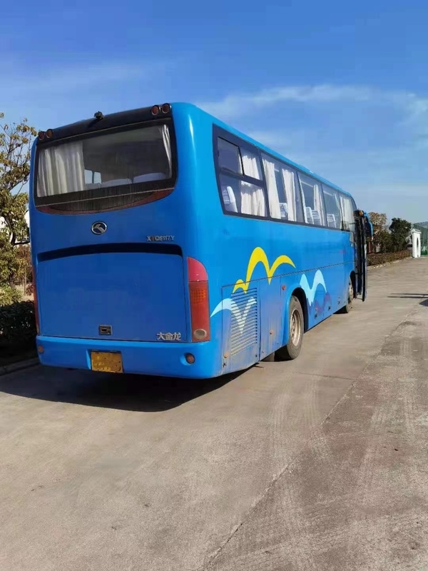 Direção esquerda usada tipo do motor 180kw de Bus XMQ6117y 52seater do treinador de Kinglong para trás