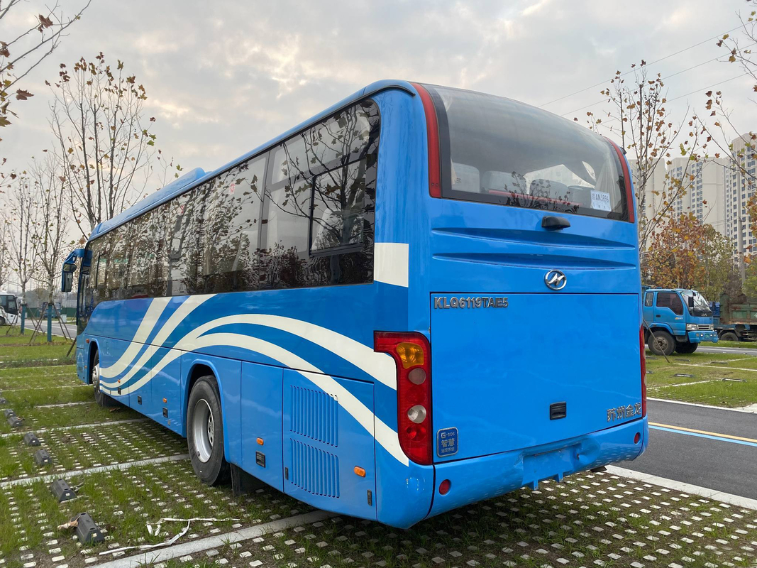 Ônibus luxuoso do transporte do passageiro dos assentos RHD LHD de Bus Used Kinglong 49 do treinador para a venda