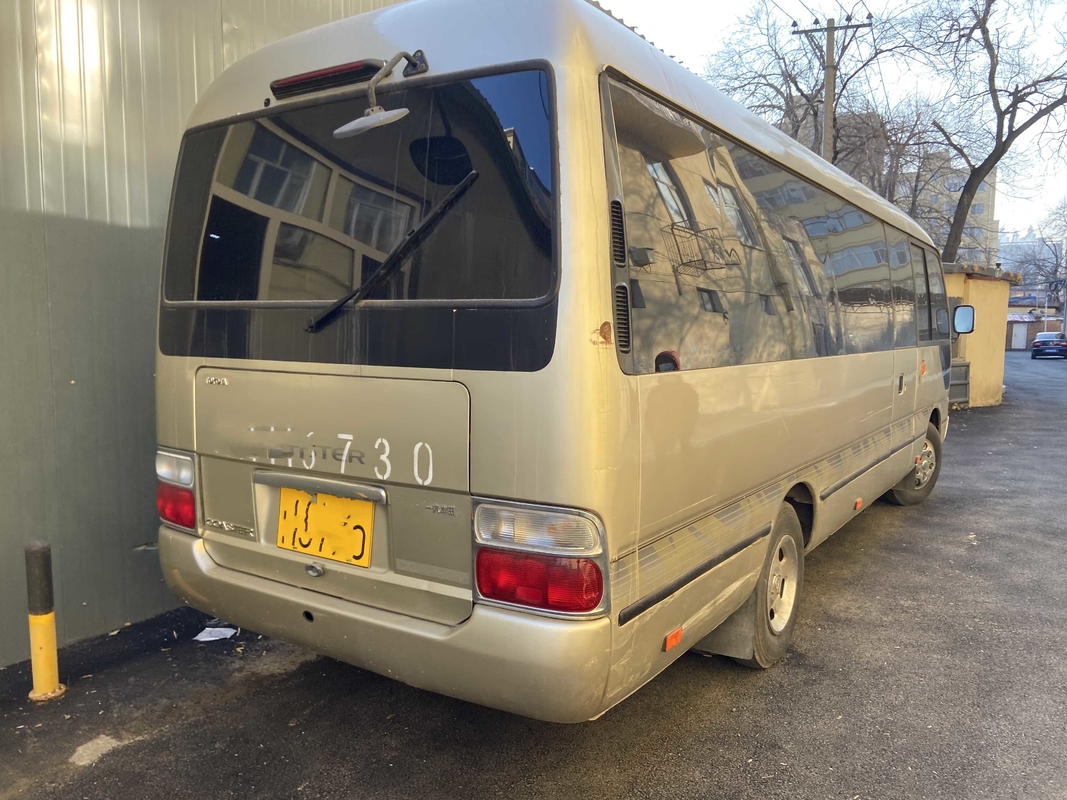 Motor usado de Mini Bus 1HZ da mão do motor diesel de Mini Vans Toyota Coaster 29seats ò