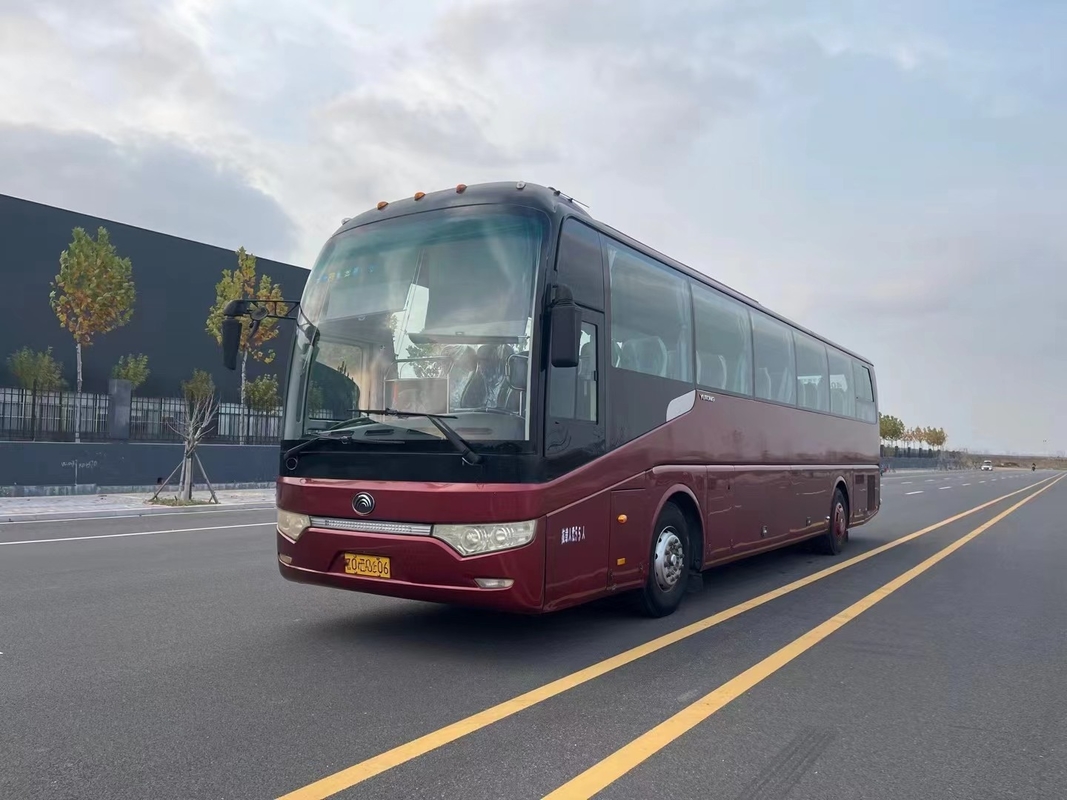 Treinador usado esquerdo da suspensão da mola de lâmina de Yutong ZK6122 do comprimento do ônibus de turista 12m da segunda mão