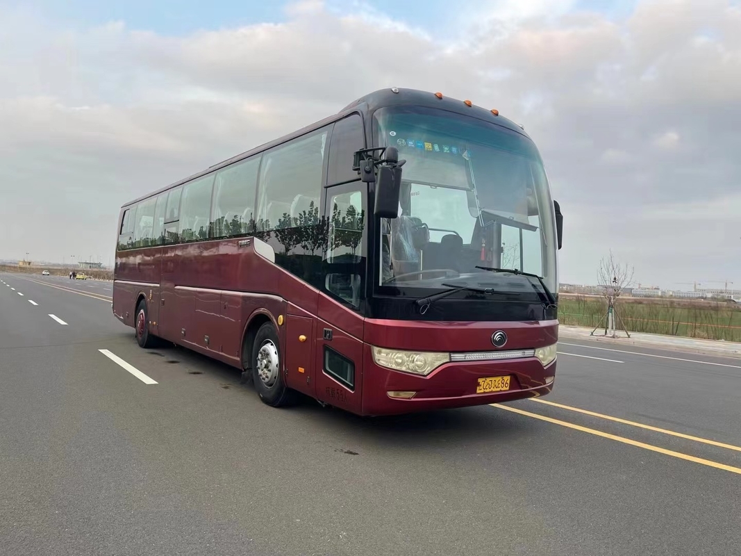 Treinador usado esquerdo da suspensão da mola de lâmina de Yutong ZK6122 do comprimento do ônibus de turista 12m da segunda mão