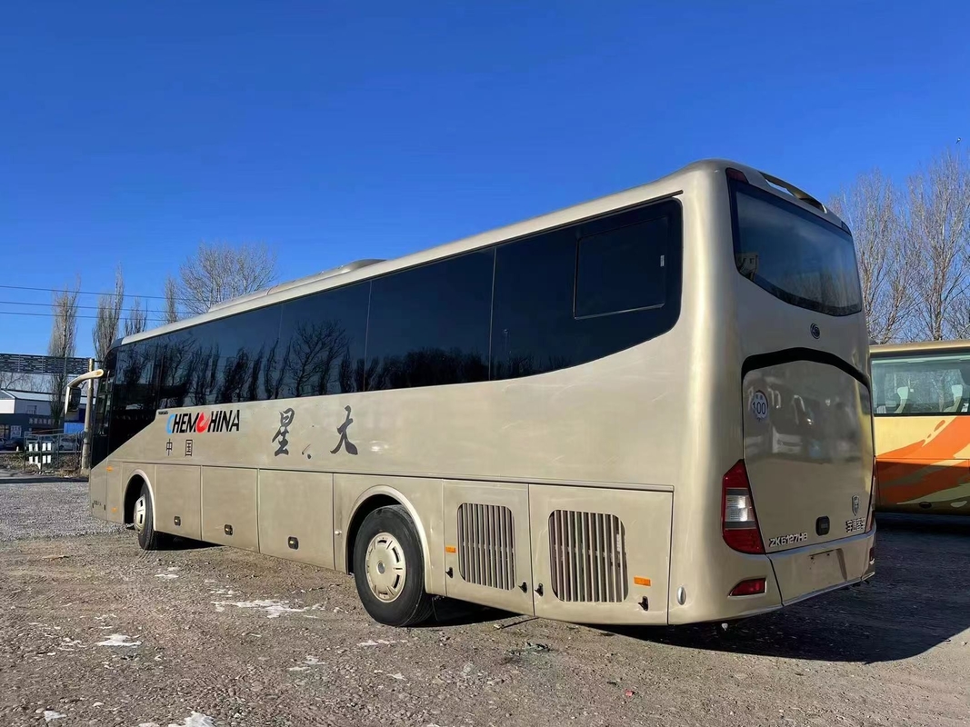 Motor luxuoso usado da parte traseira de Weichai do tipo de Yutong da movimentação da mão de Two Doors Left do treinador dos ônibus 51seats