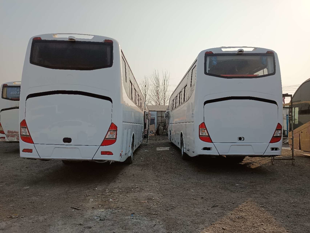 Ônibus e treinador usados Yutong Zk 6127 portas da suspensão dois da mola de lâmina de 55seats LHD/RHD