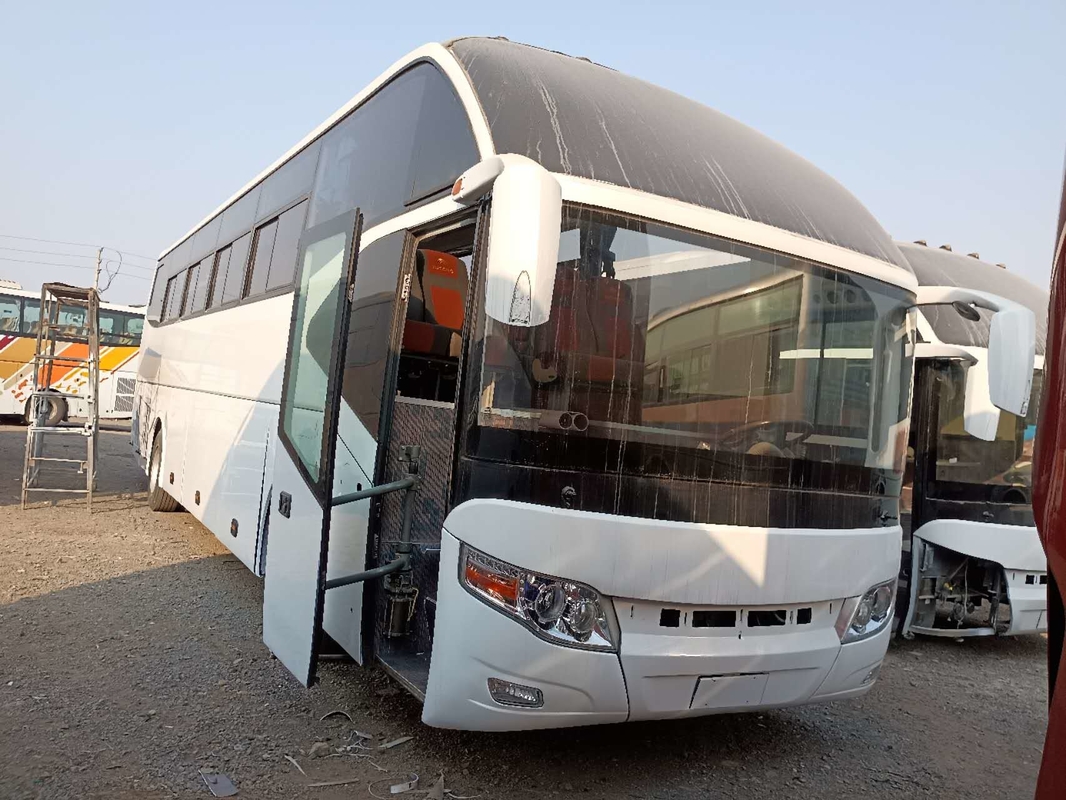 Ônibus e treinador usados Yutong Zk 6127 portas da suspensão dois da mola de lâmina de 55seats LHD/RHD