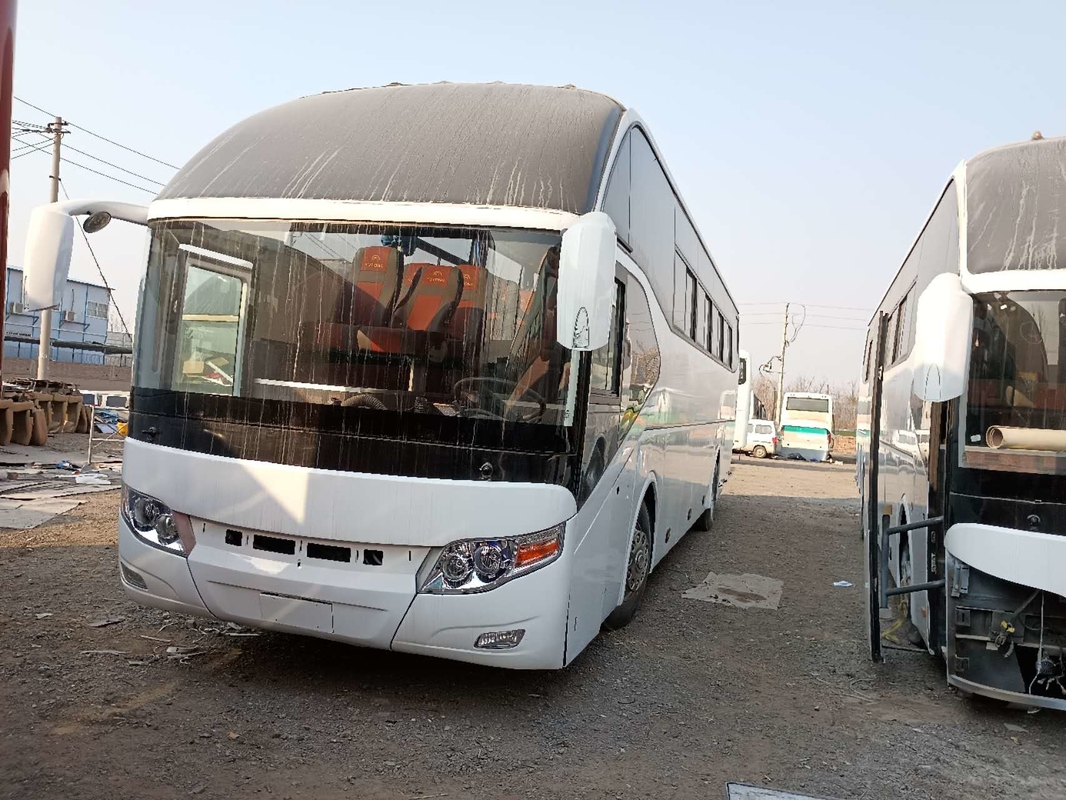 Ônibus e treinador usados Yutong Zk 6127 portas da suspensão dois da mola de lâmina de 55seats LHD/RHD