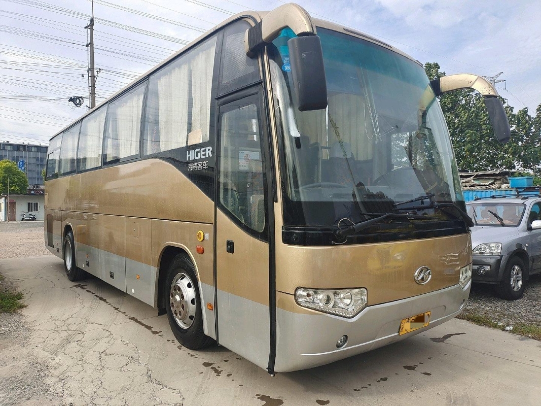 O treinador usado Bus Left Hand da excursão dos assentos de Bus Higer 47 do treinador conduz ônibus diesel
