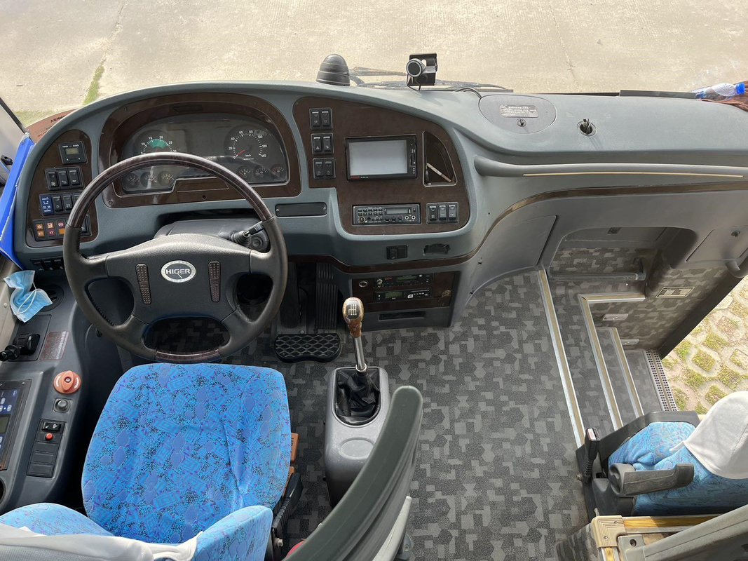 Ônibus usado do transporte de passageiro da mão do negociante segundo do ônibus com o ônibus diesel do Euro 3 do Euro 2 da C.A.