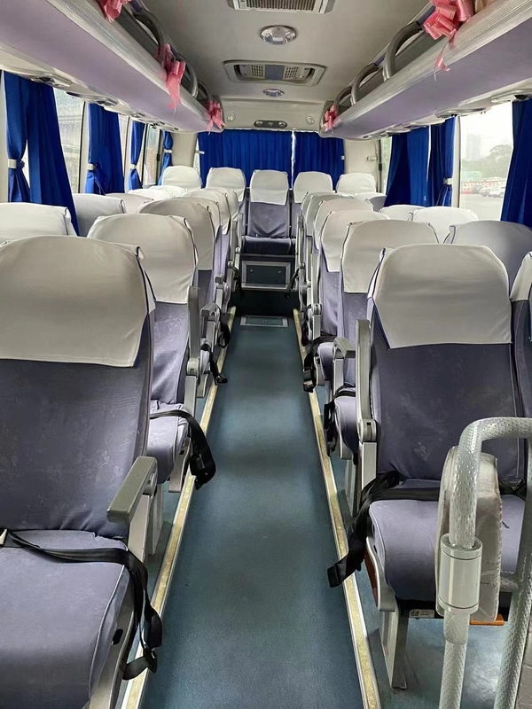 A distância de Bus Used Mini Vans Of Yuton Long do treinador de Youtong da segunda mão transporta 30 Seaters ZK6808