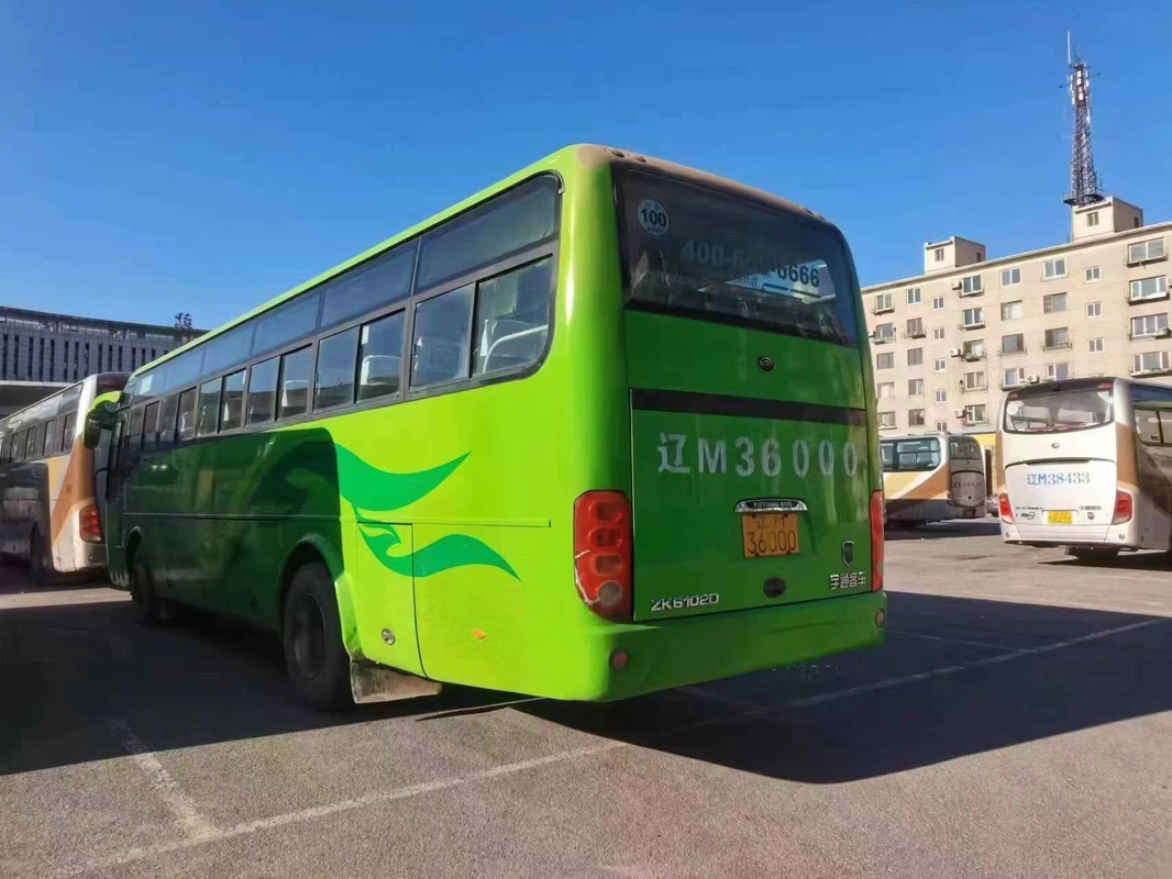 Ônibus interurbanos 2015 ônibus dos assentos ZK6102D Front Engine Bus Used Yutong do ano 45