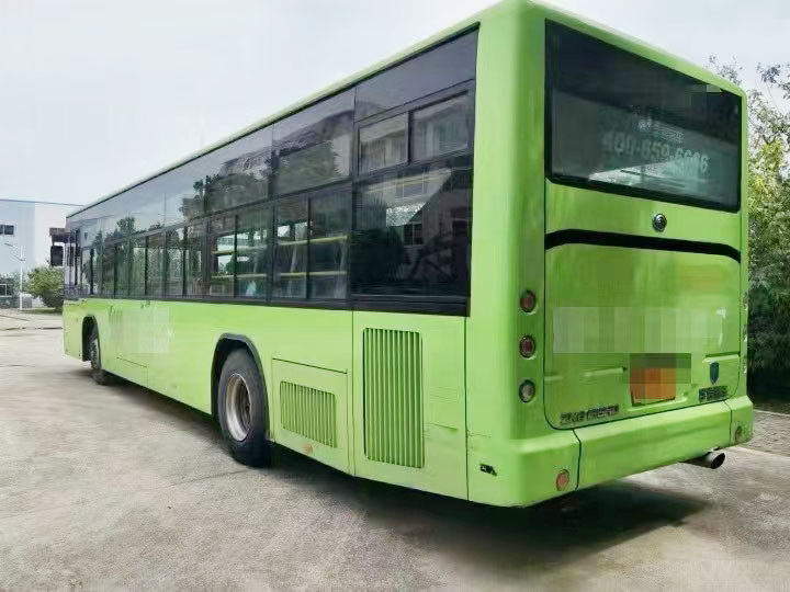 Ônibus usado do transporte público de mão do ônibus segundo do trânsito da cidade de Yutong LHD do ônibus da cidade