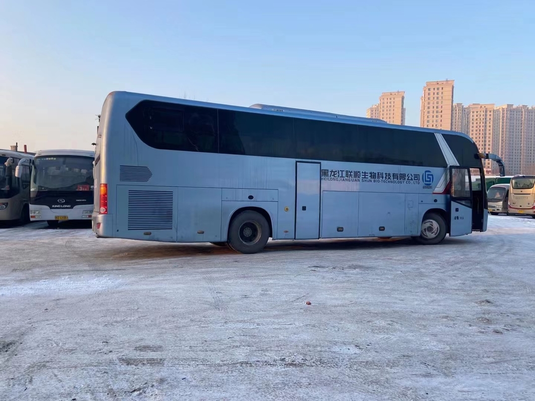 Treinador usado Bus 2014 ônibus usado assentos Team Travel Bus For Africa de Kinglong XMQ6128 do ano 51