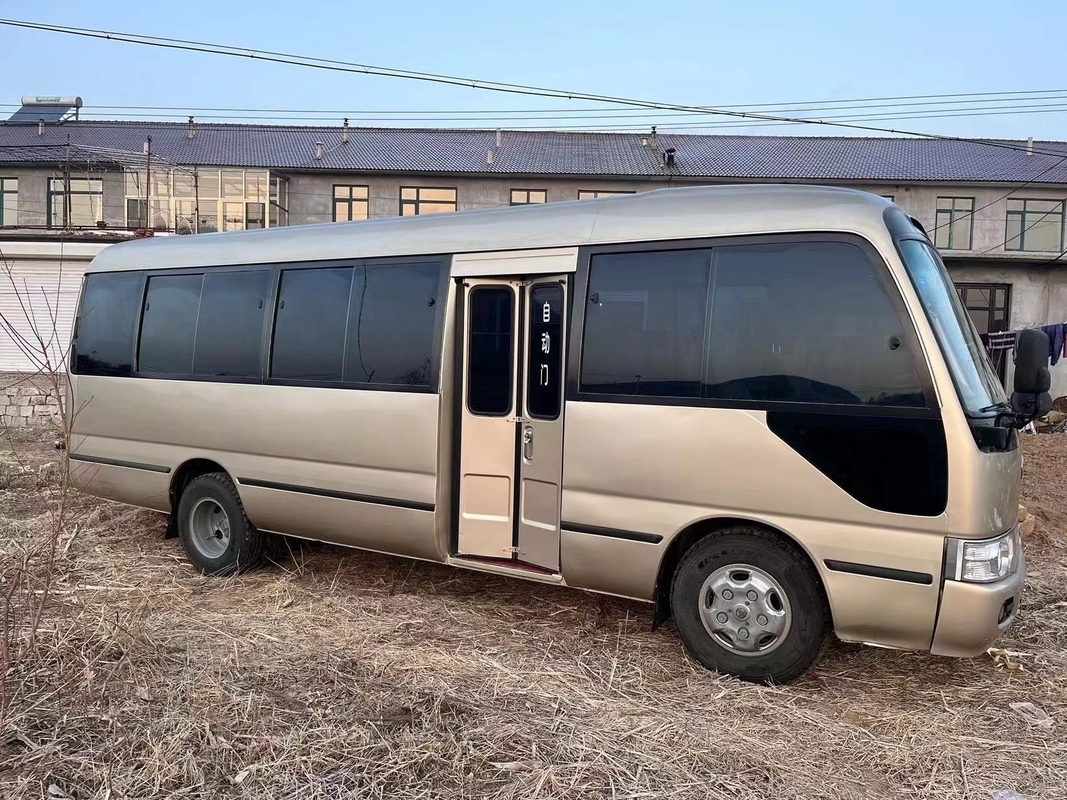 Mão usada Mini Bus de Mini Bus 3RZ Front Engine do combustível da gasolina do ônibus 30 da pousa-copos de Toyota ?a