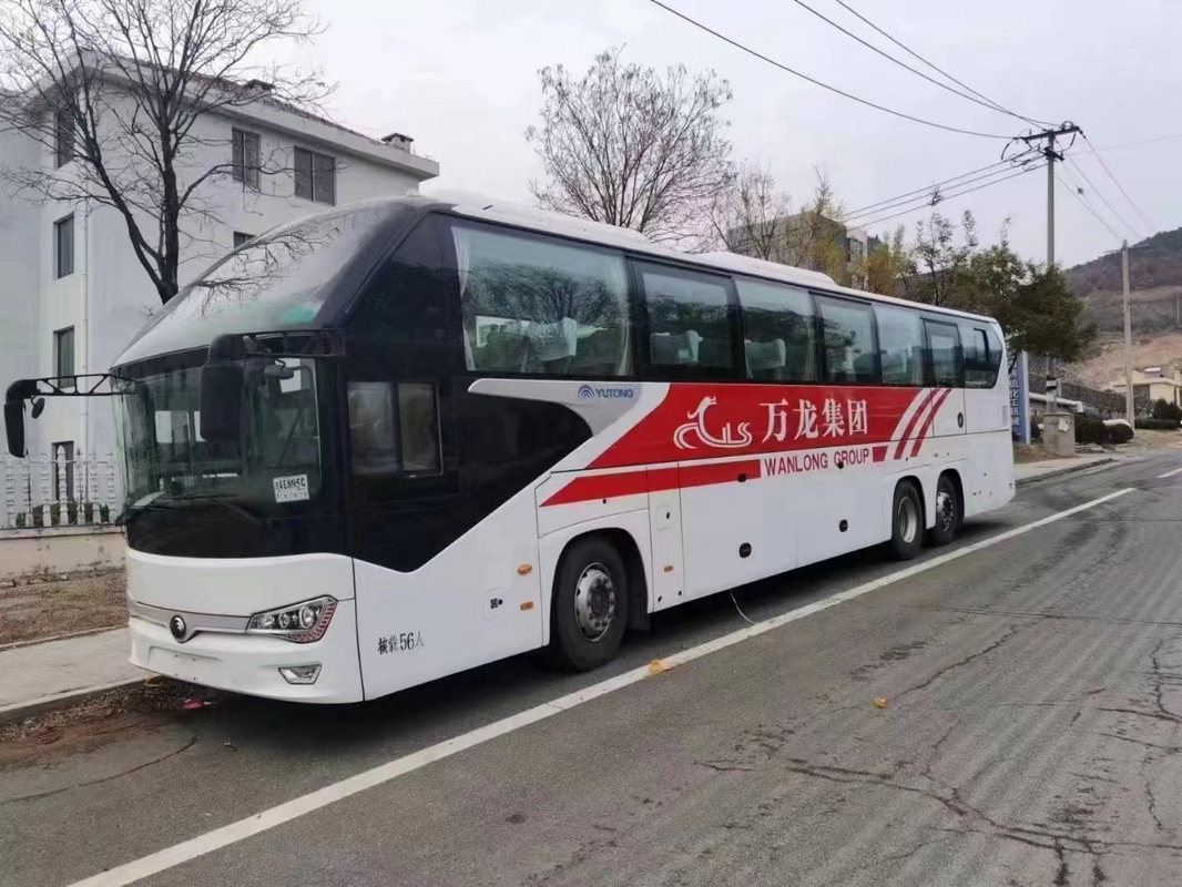 O treinador Bus do curso 2020 anos 56 Yutong usado assentos transporta Zk6148 o dobro Axle Bus