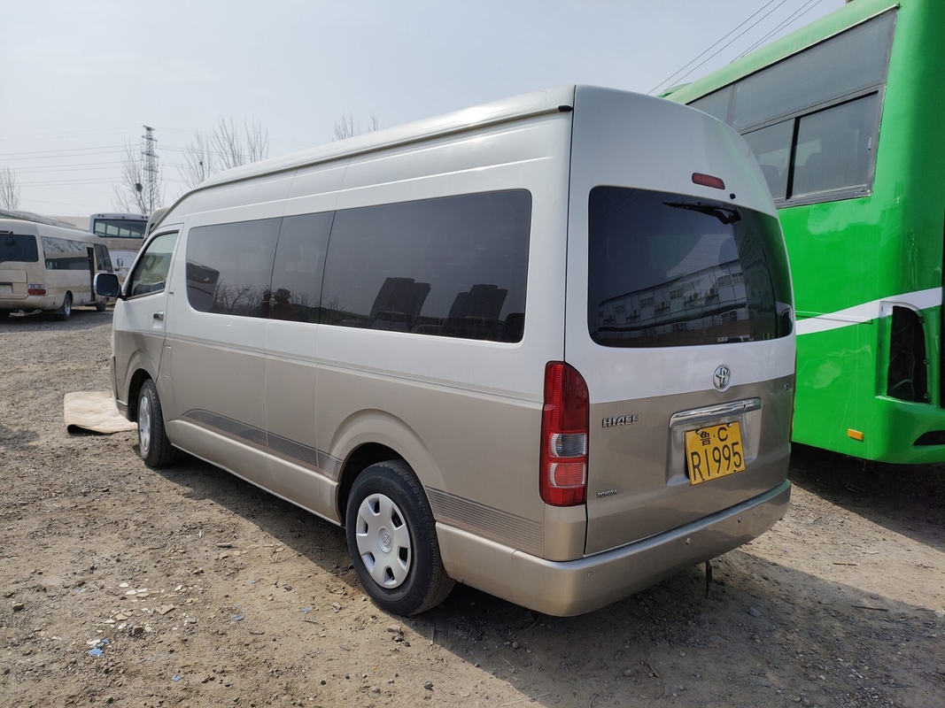 Japonês usado transporta Hiace 13 - tipo deixado de Toyota da direção do motor de gasolina 15seater