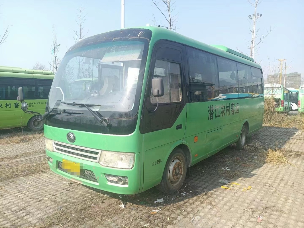Ônibus de 30 Seater 2016 ônibus pequeno usado ZK6729 Front Engine For Commute do ano 19 assentos