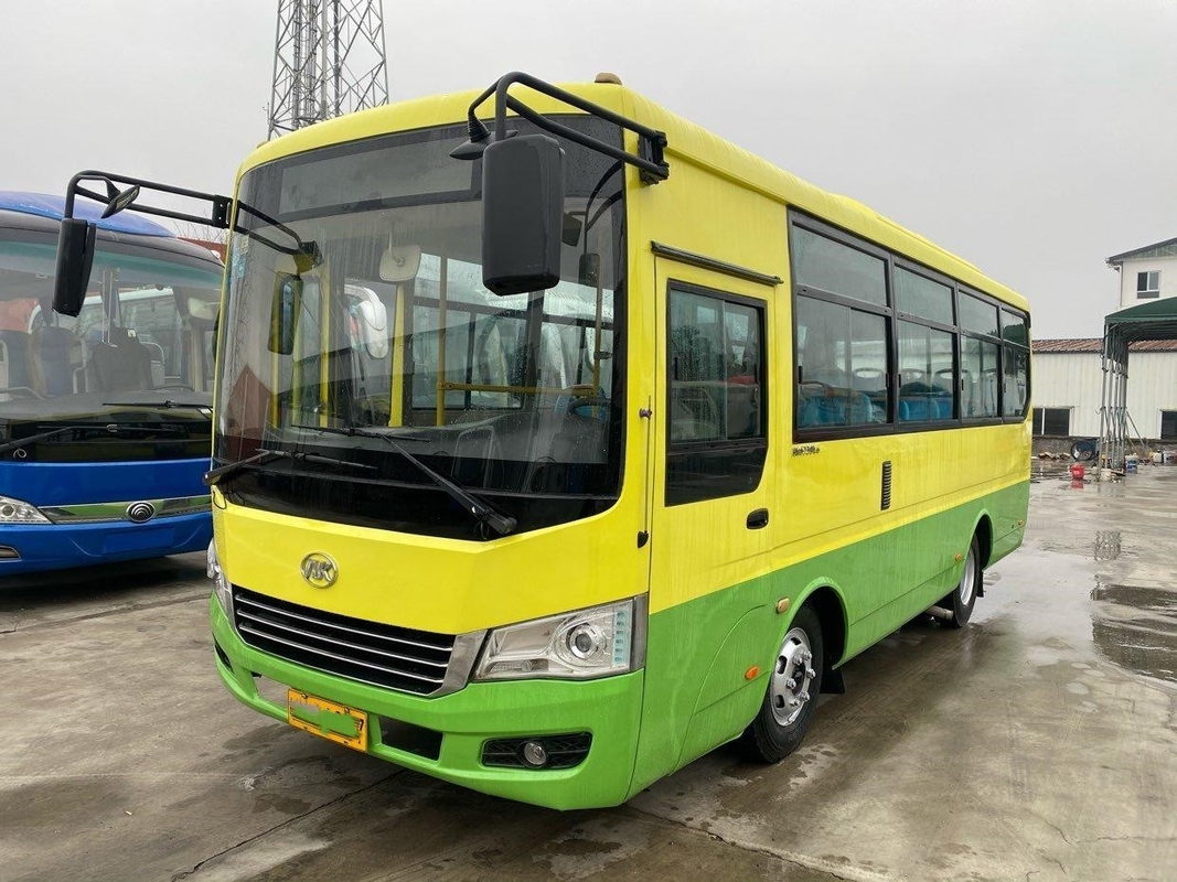 ò o ônibus usado da cidade da mão ônibus usou portas dobro Front Engine do ônibus HK6739 25seats de Ankai