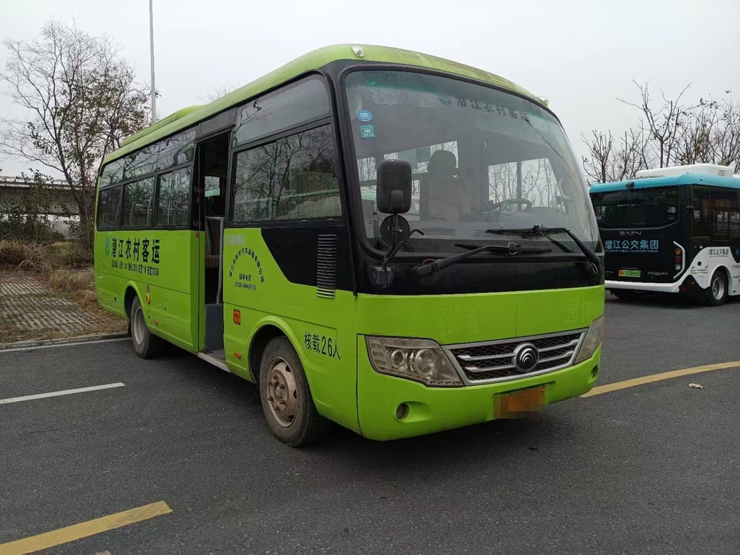 Segunda mão Mini Bus 26 Seater 2015 ônibus Front Engine Used Supplier do ano ZK6729