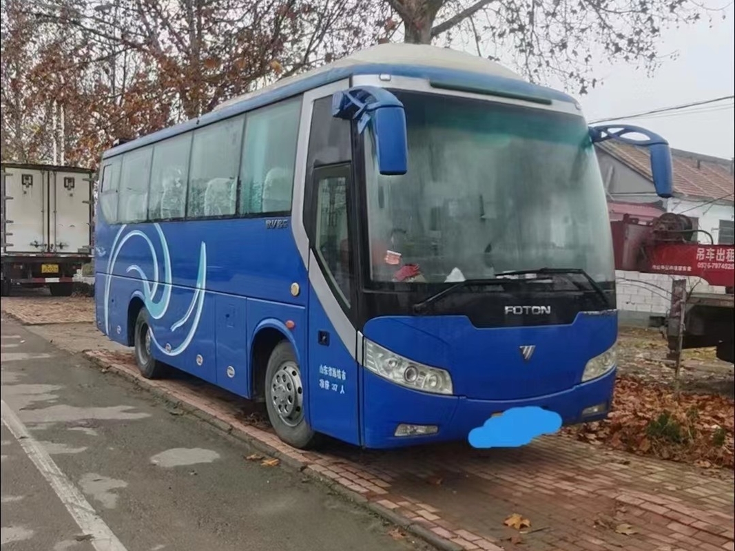Movimentação usada 37 assentos da mão esquerda do ônibus e do ônibus BJ6850 de Yuchai Engine Used Foton do treinador